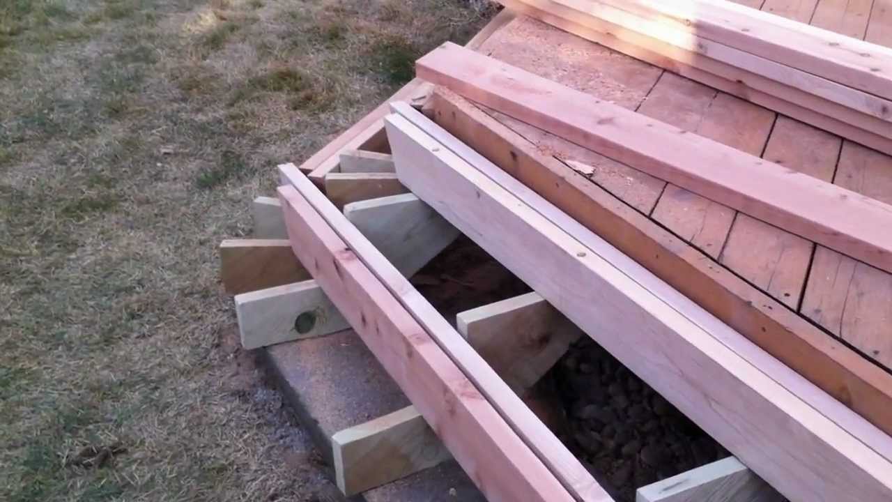 How to Build deck stairs StepbyStep Guide