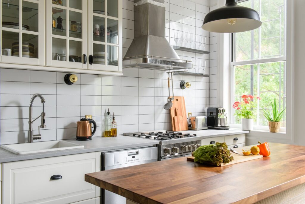 Clean Stubborn Kitchen Backsplash Tiles 