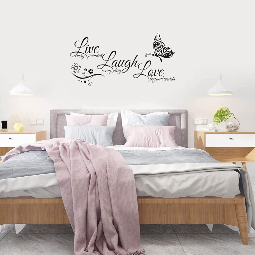 Wall Art Sticker for Bedroom 