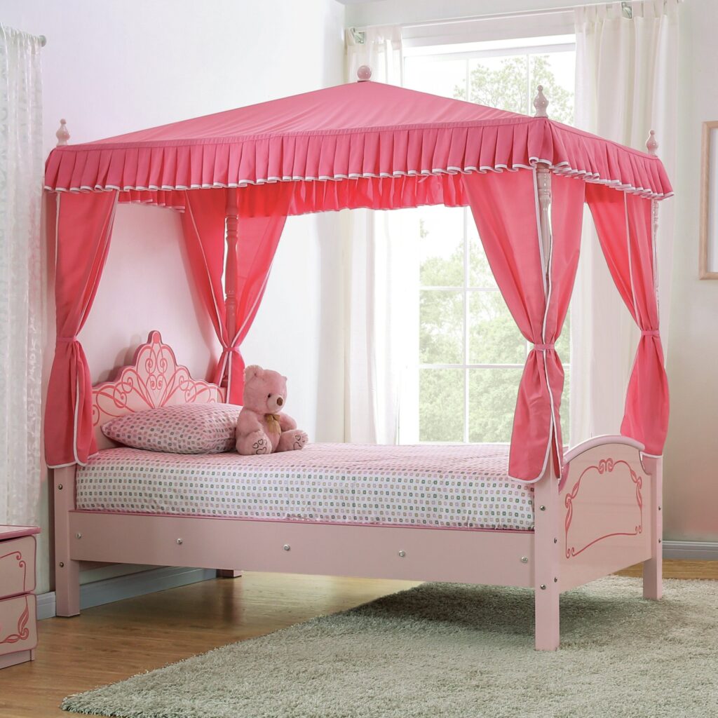 kids canopy bed