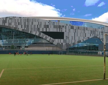 Architecture Behind a Sports Stadium