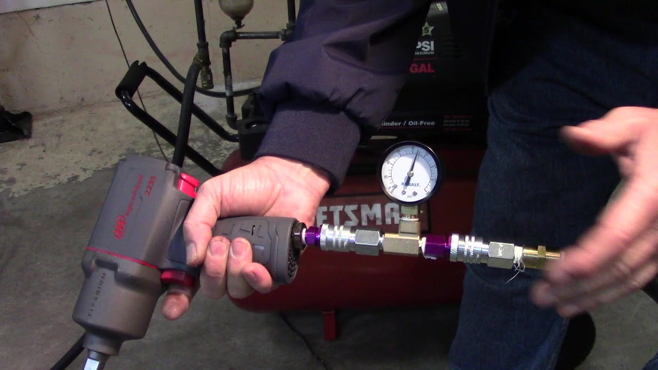 How To Use An Impact Wrench By Air Compressor