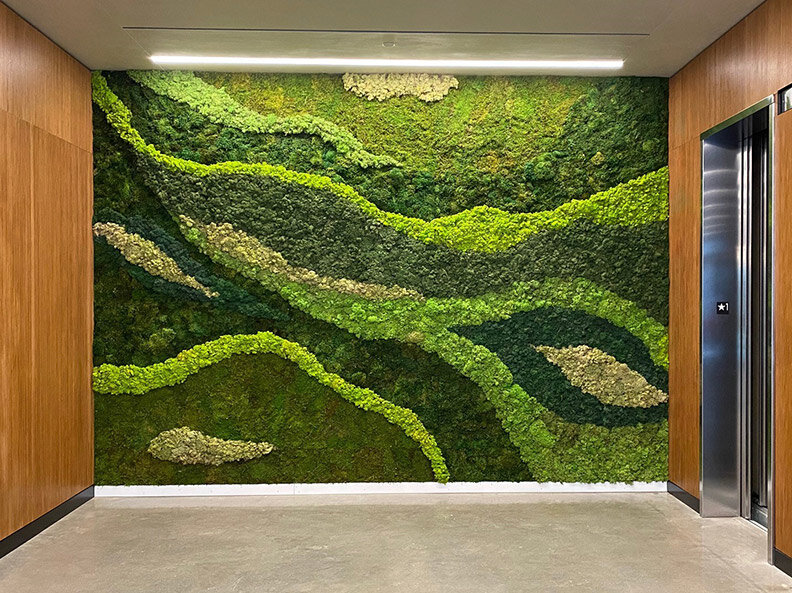 Moss Wall Decor Ideas 