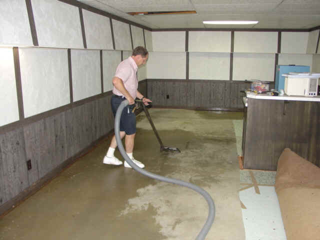 Restore and Cleanup Flooded Basement 