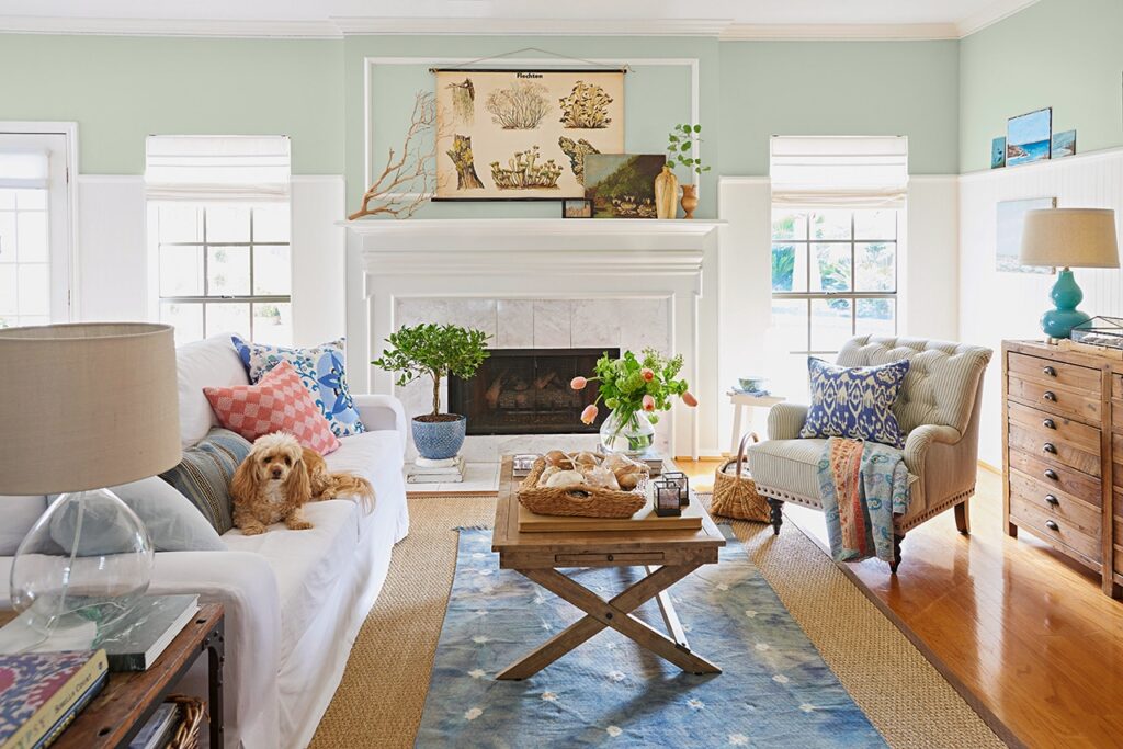 Spruce Up Your Living Room With A Spring Feeling 