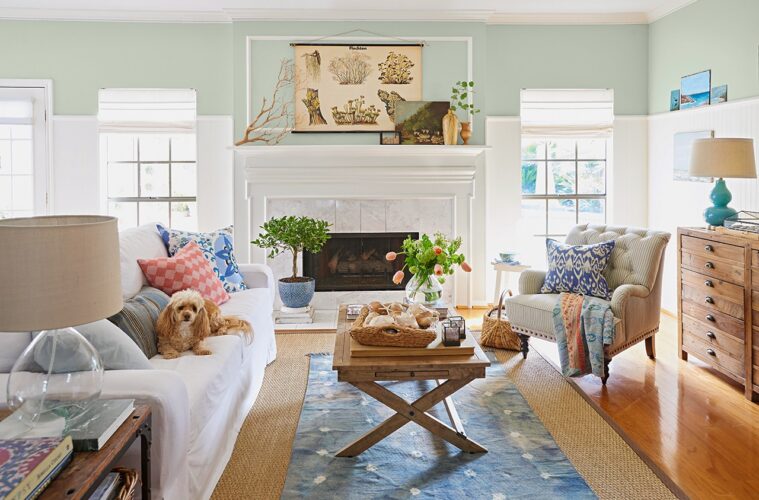 Spruce Up Your Living Room With A Spring Feeling