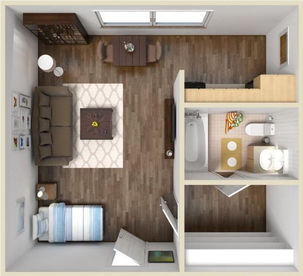 Studio Apartment 