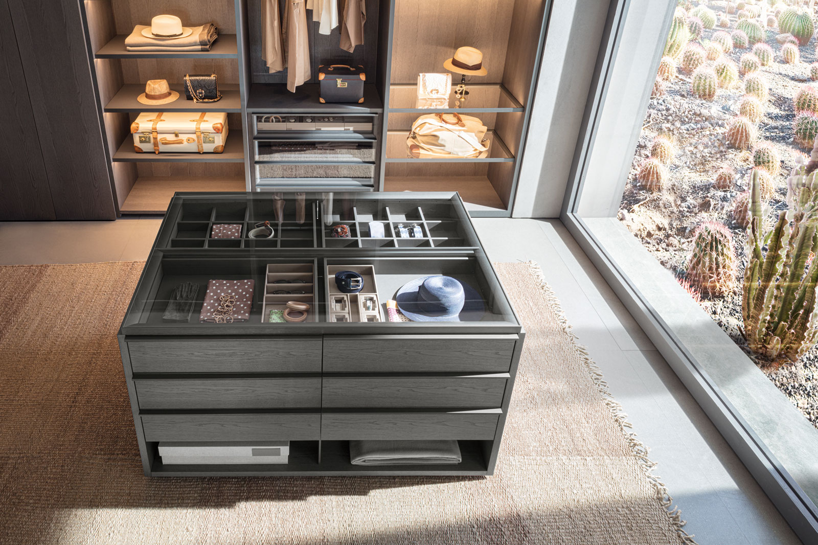 Freestanding Screen and Drawer Unit Design Ideas