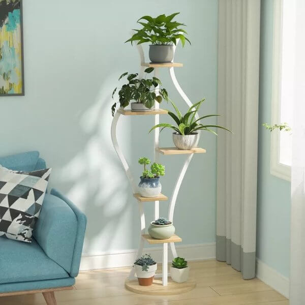 Indoor Plant Shelf Ideas 