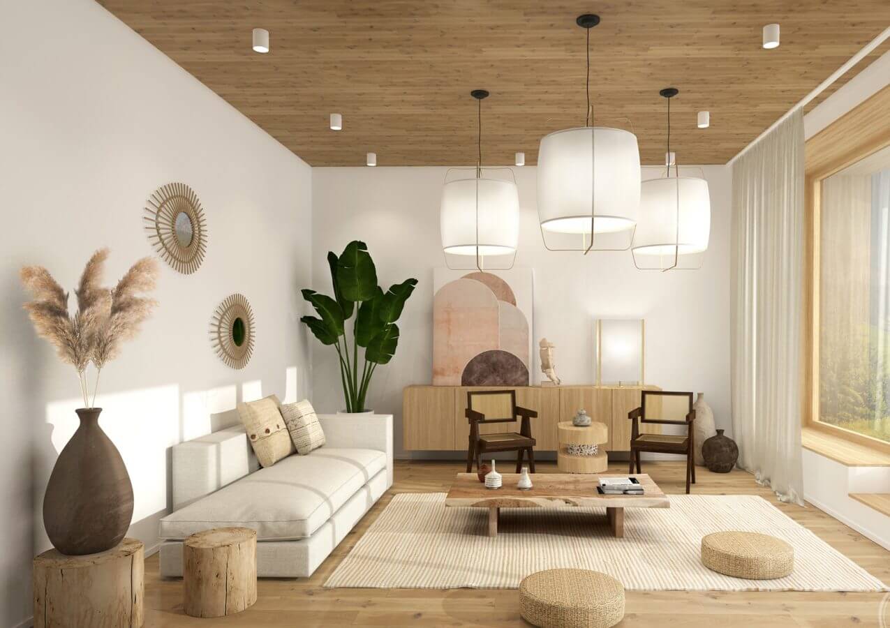 Modern Interior Design Aesthetic Zen-style Homes
