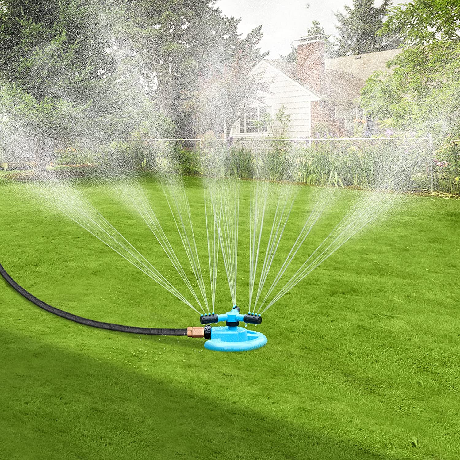 Built Automatic Irrigation System for Garden
