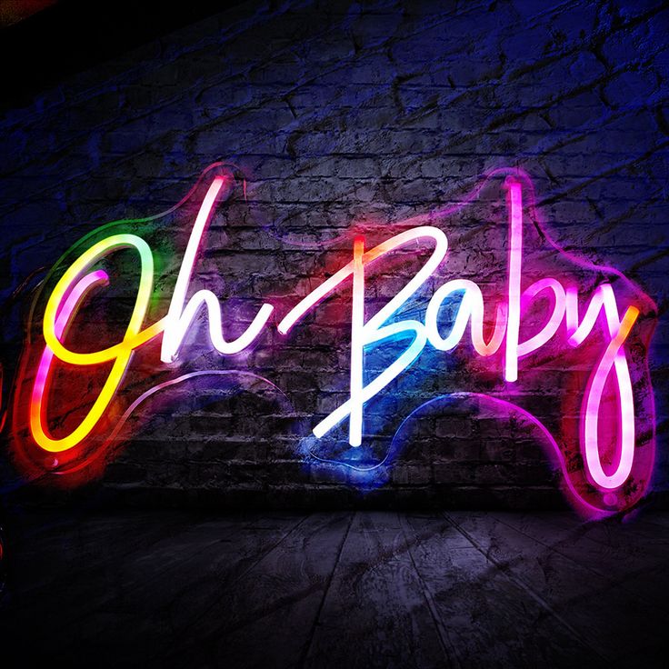 Decorate a Personalized Nursery with Neon Signs 