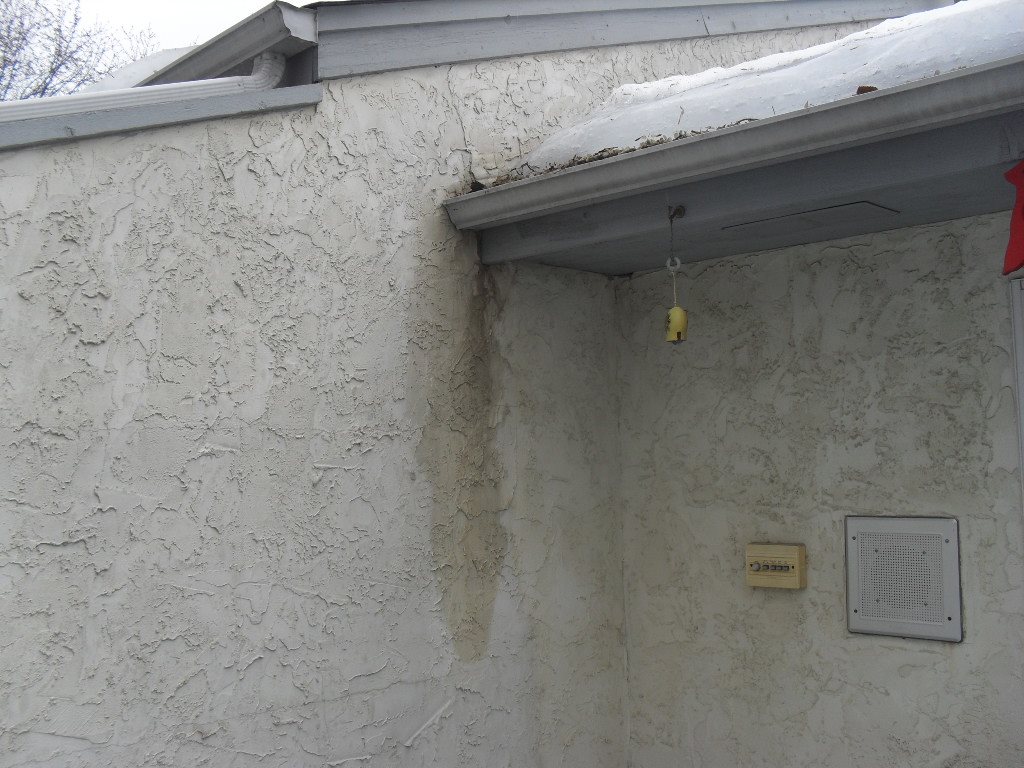 Stucco Water Damage 