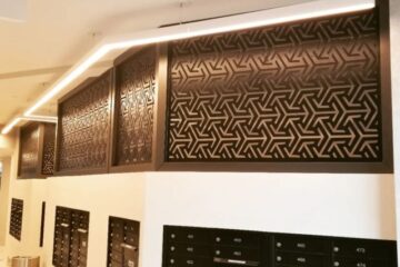Chinese decorative metal sheet panels