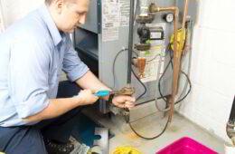 furnace turning on and off