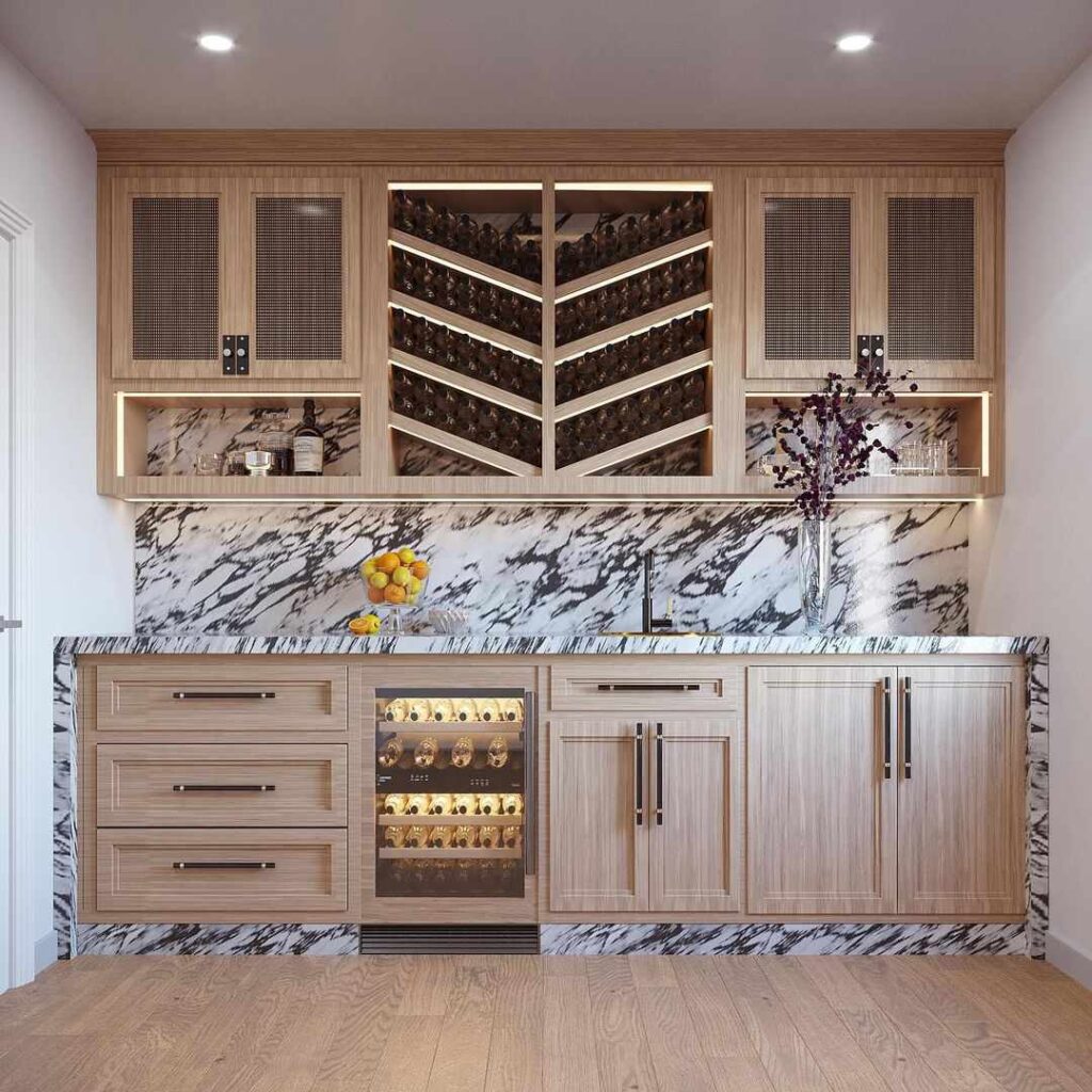 Decorate a Wet Bar