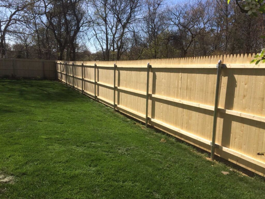 Fencing installation 