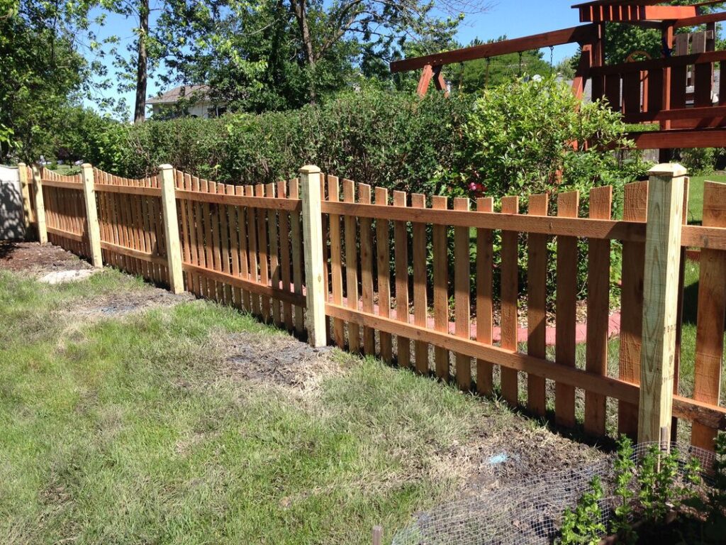 Fencing installation 