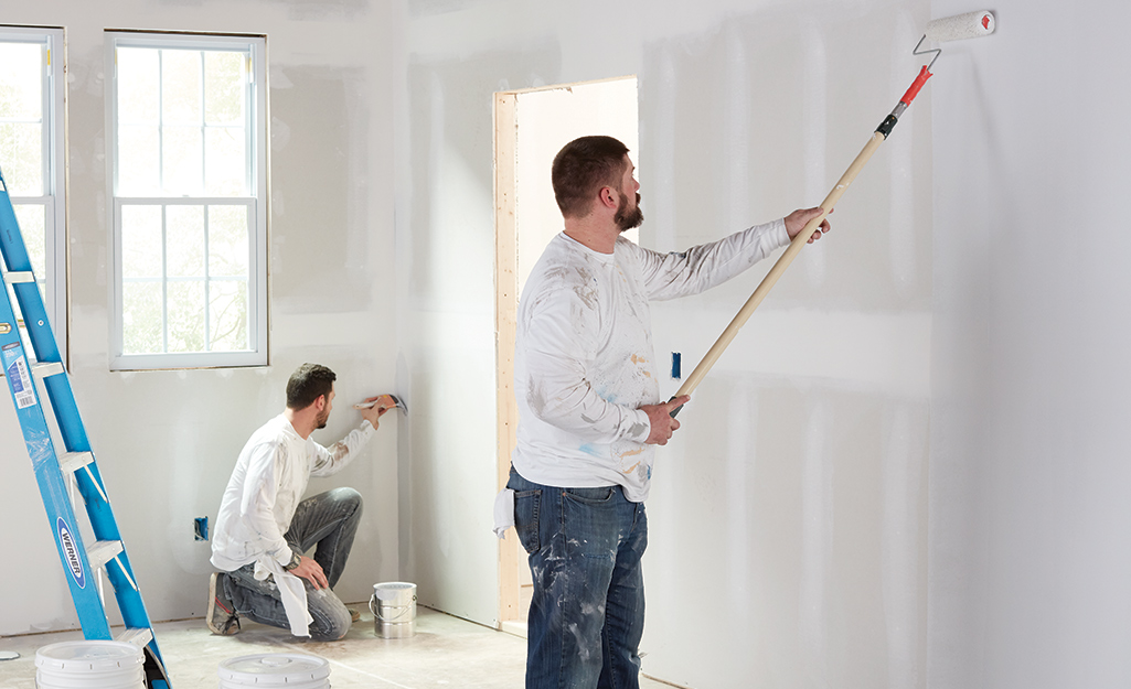 How To Paint Drywall