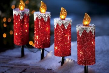 Christmas Candle Decor Ideas
