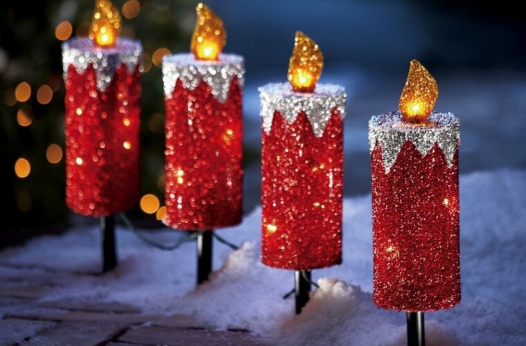Christmas Candle Decor Ideas