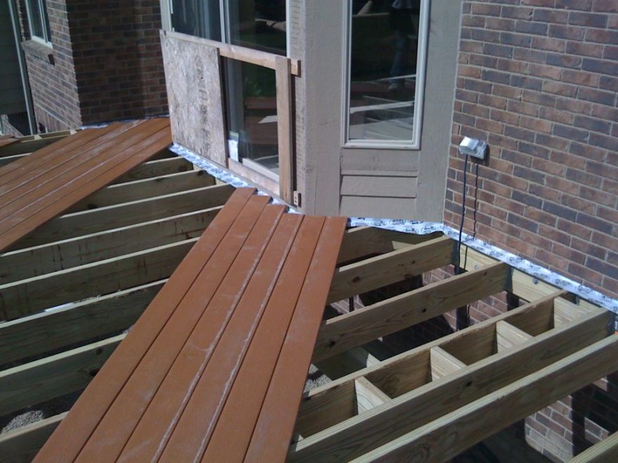 Install Composite Decking 