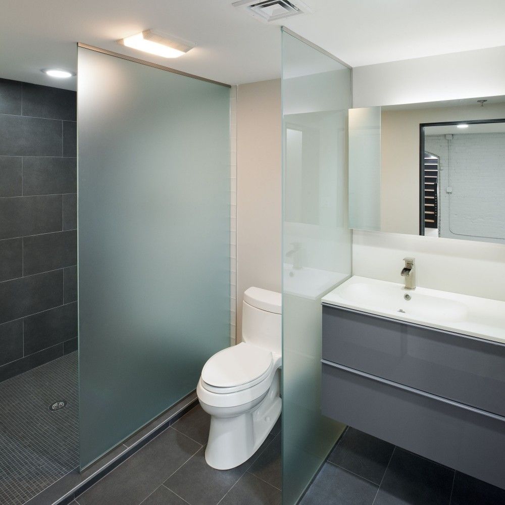 Bathroom Glass Partition 