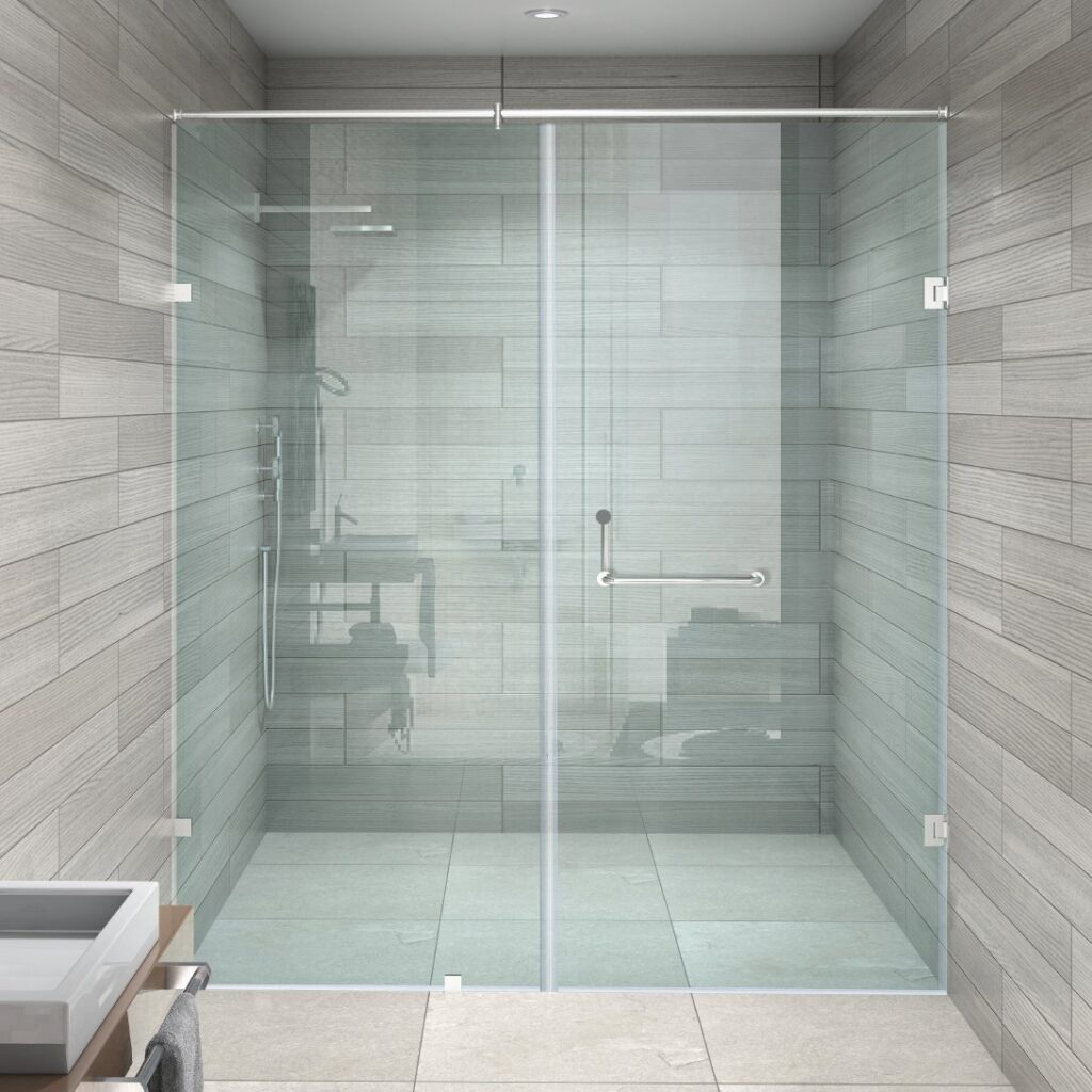 Bathroom Glass Partition 