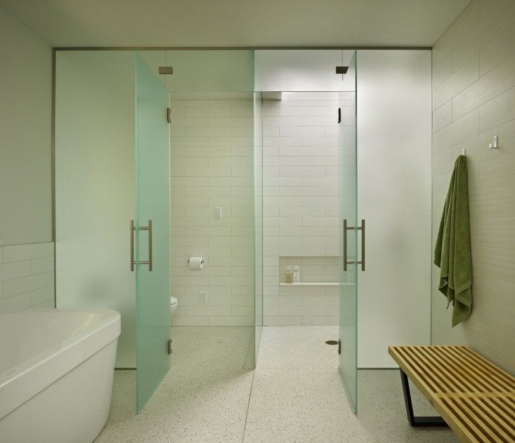 Bathroom Glass Partition 