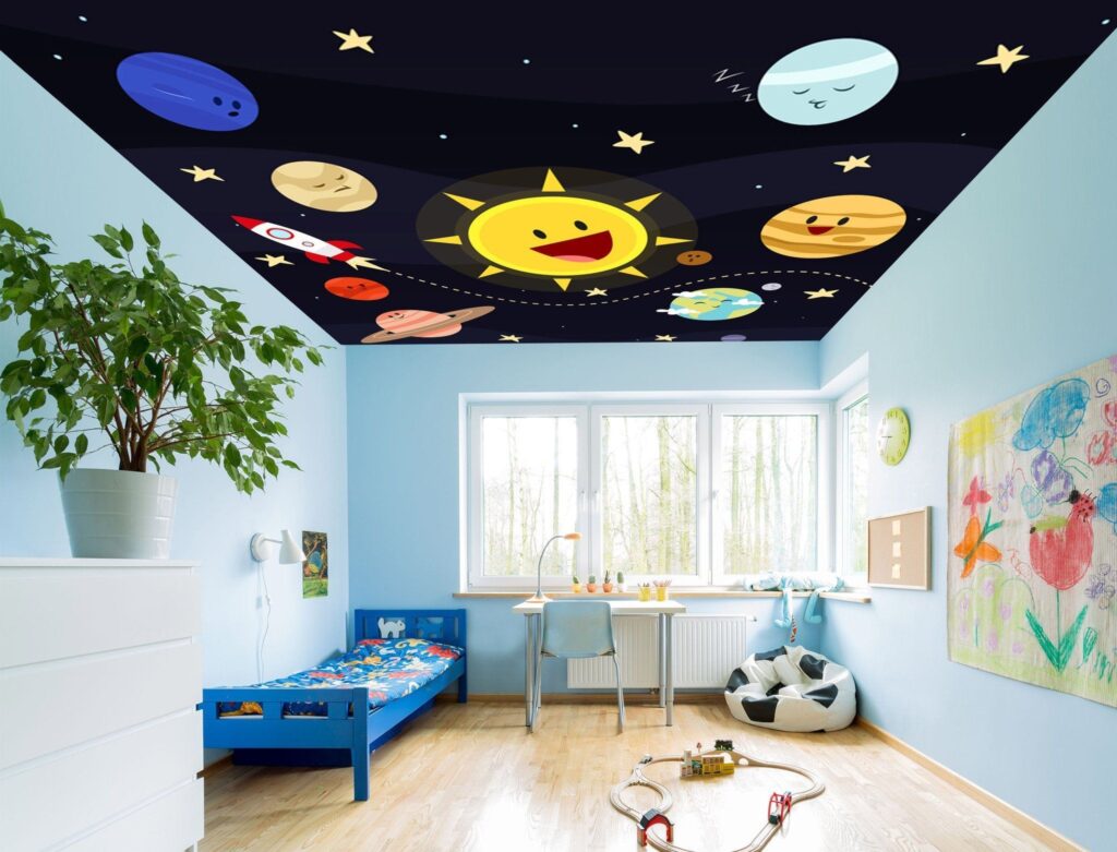 سقف در اتاق کودکان 