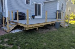 Handle the Ends of Composite Decking