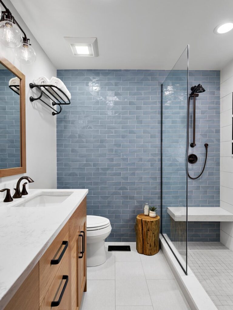 Accent Wall in Your Bathroom 