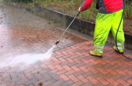 Clean Patio with a Pressure Washer