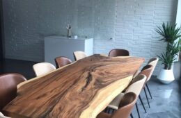 Wood Slab Dining Tables