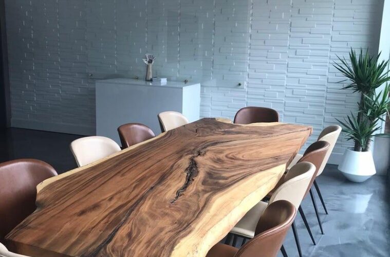 Wood Slab Dining Tables