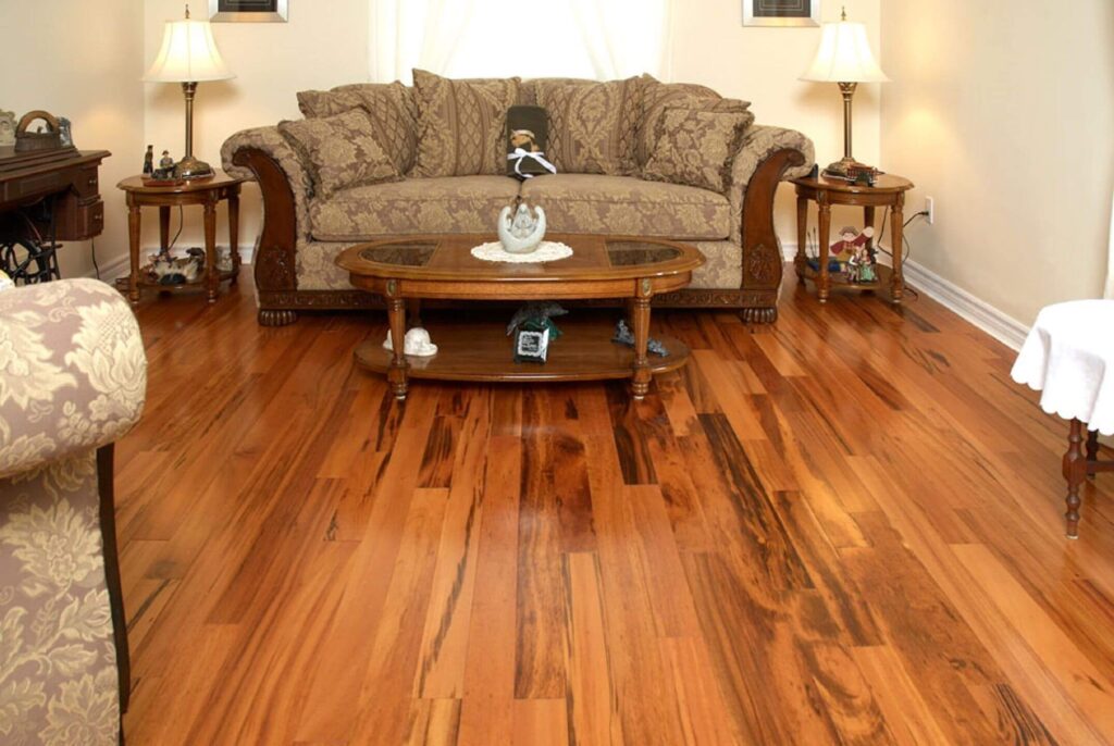 Hardwood flooring 