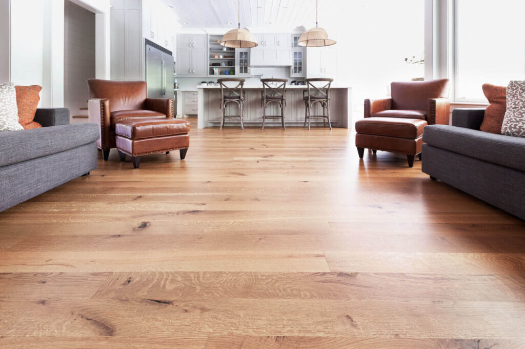 Hardwood flooring 