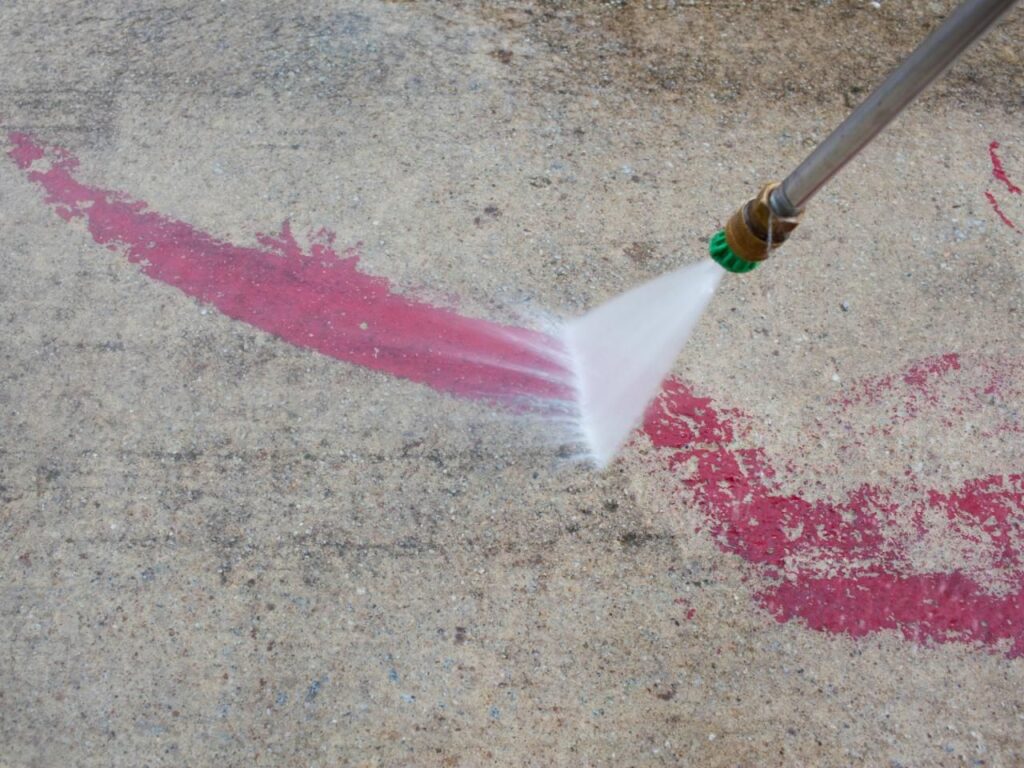 Remove Paint From Concrete 