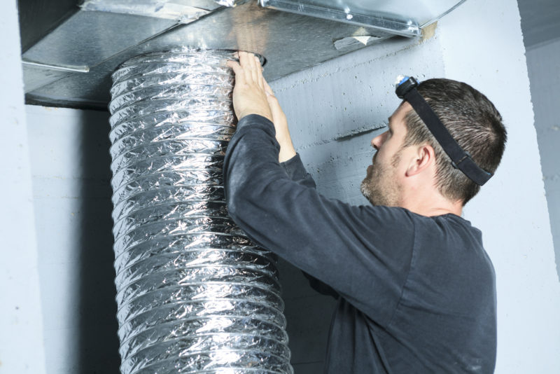 Sealing Leaky Air Ducts 