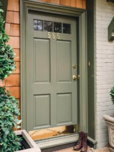 25 Trendy Front Door Colors To Style Your Home's Entrance