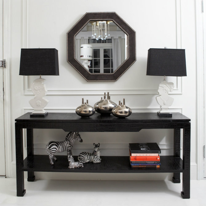 Black Console Tables for Statement-Making Decor 
