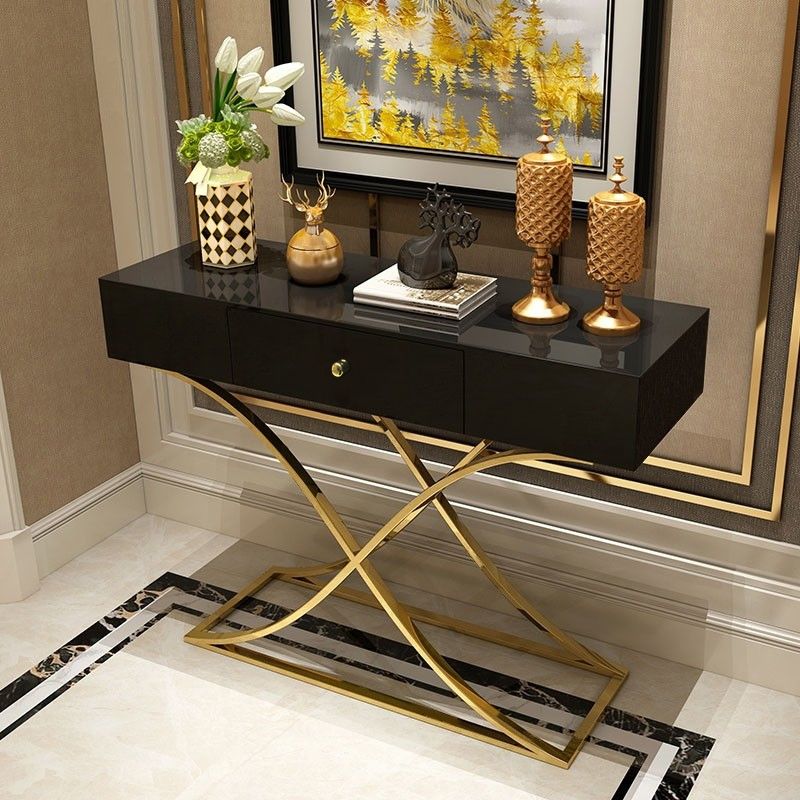 Black Console Tables for Statement-Making Decor