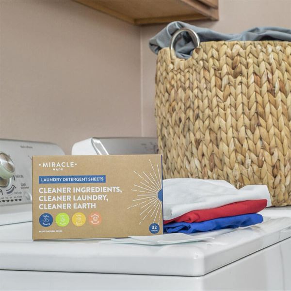 Eco-Friendly Laundry Detergent Sheets 