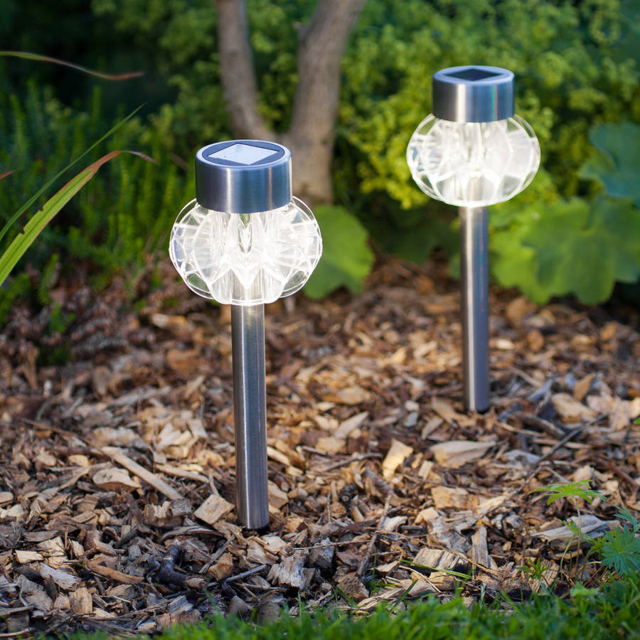 outdoor solar-powered lights 