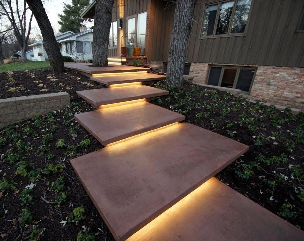 outdoor solar-powered lights