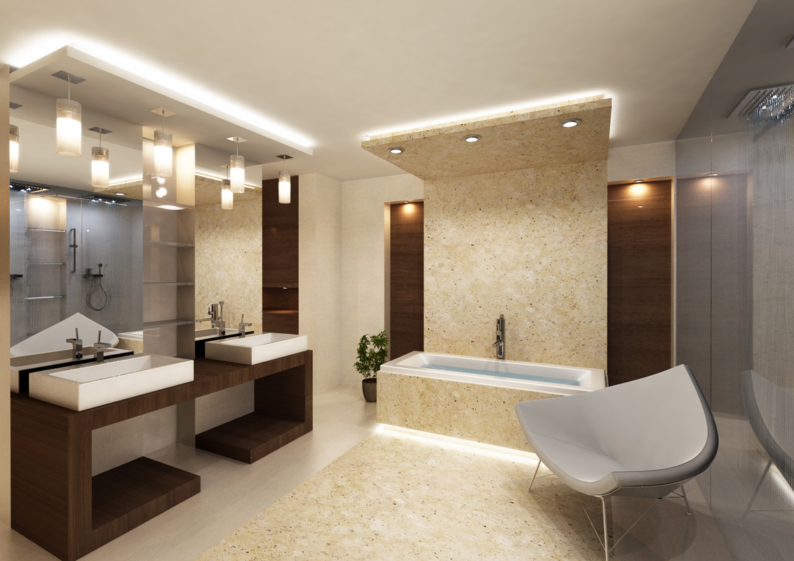 Luxury Bathroom LED Lighting: Your Way To Express Elegance