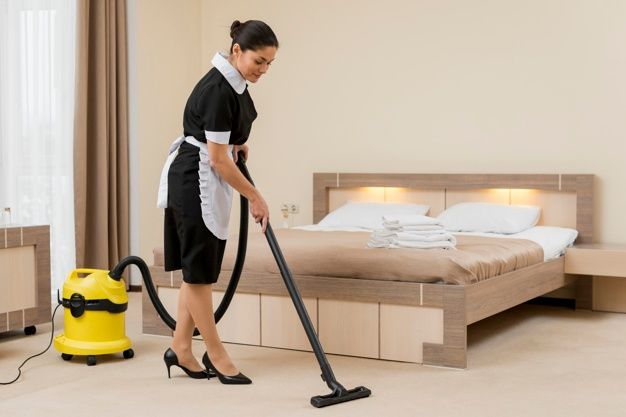نقش نظافت هتل 