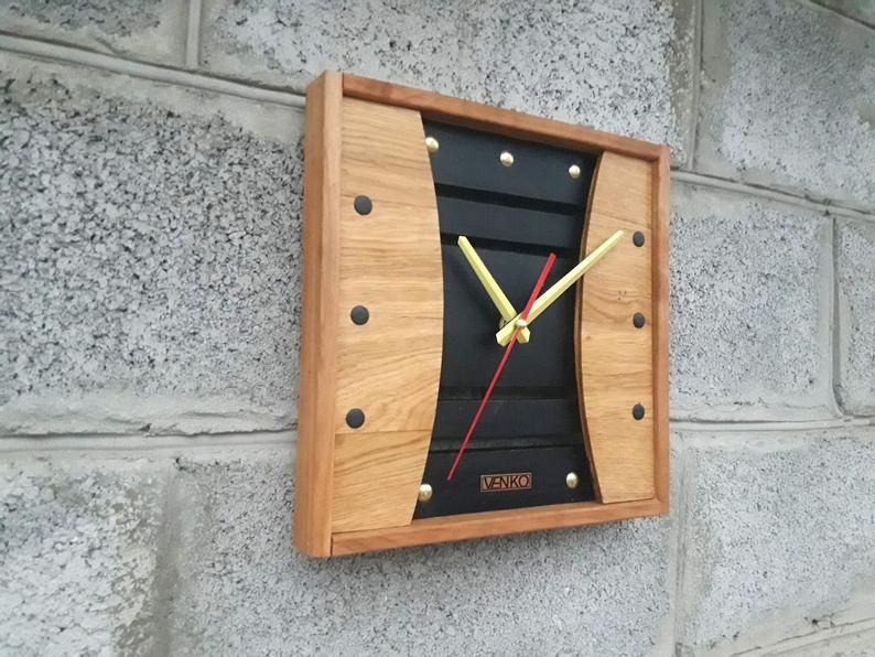 Wooden Wall Clock Designs 