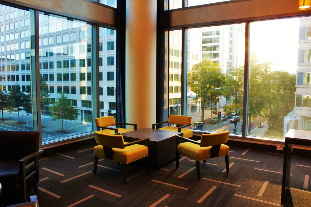 Double Glazed Windows in a Commercial Office 