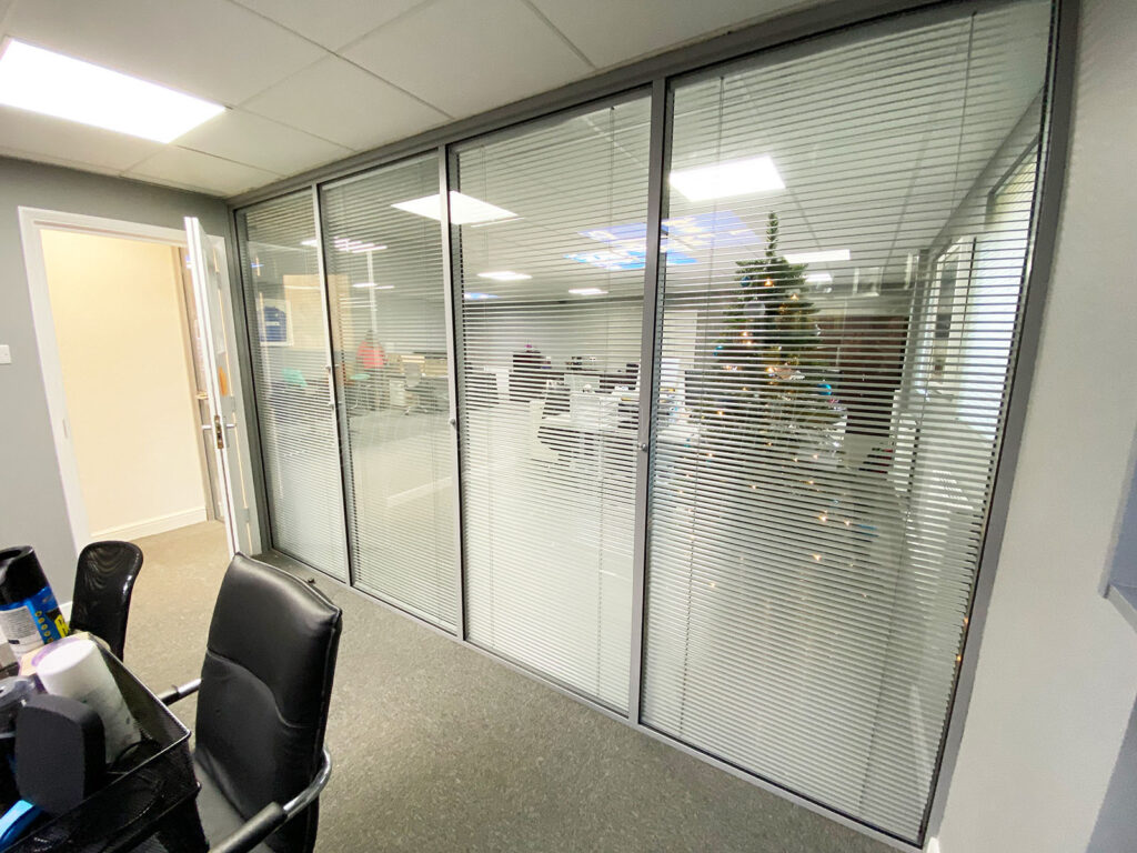 Double Glazed Windows in a Commercial Office 